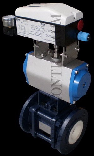 CV4200CL Ceramic V Notch Ball Valve