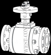 High Temperature Ceramic Ball Valve Appearance