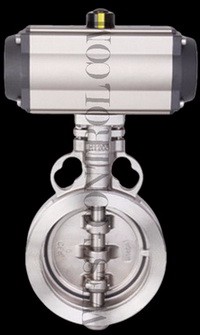 CV3100-A Pneumatic Wafer High Performance Butterfly Valve