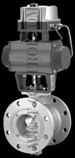 CV4200 Pneumatic Segmented V Ball Valve